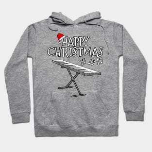 Christmas Keyboard Keyboardist Piano Teacher Xmas 2022 Hoodie